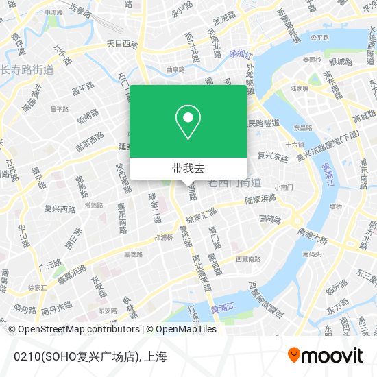 0210(SOHO复兴广场店)地图