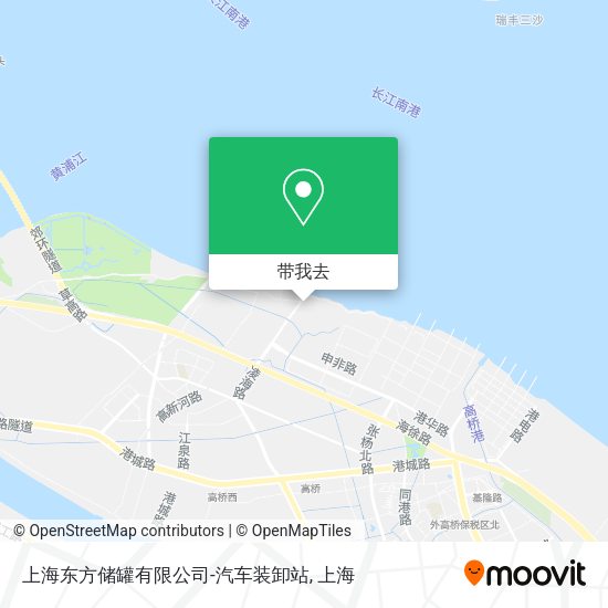上海东方储罐有限公司-汽车装卸站地图