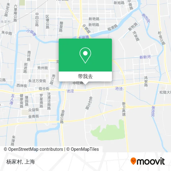 杨家村地图
