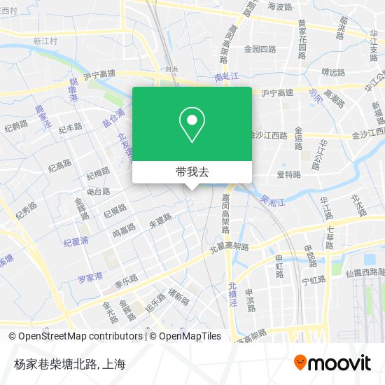 杨家巷柴塘北路地图