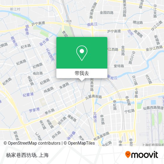 杨家巷西坊场地图