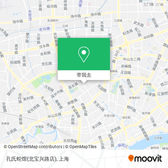 孔氏蛇馆(北宝兴路店)地图