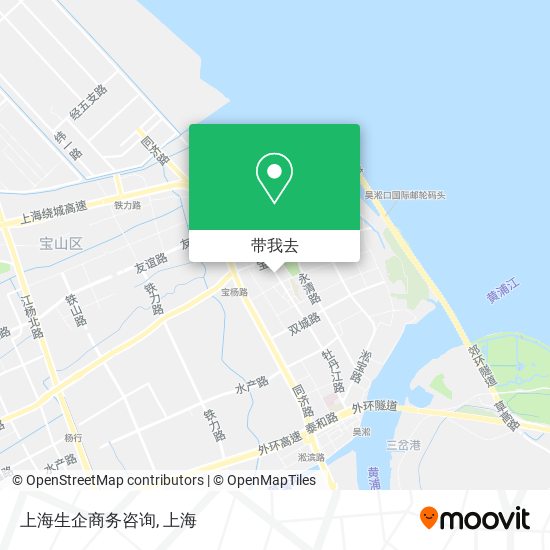 上海生企商务咨询地图