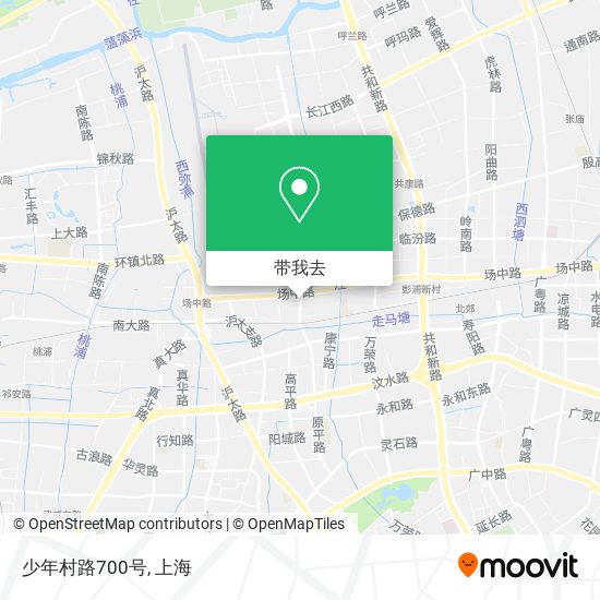 少年村路700号地图