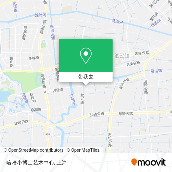 哈哈小博士艺术中心地图