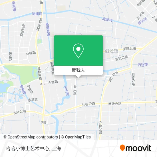 哈哈小博士艺术中心地图