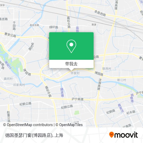 德国墨瑟门窗(博园路店)地图