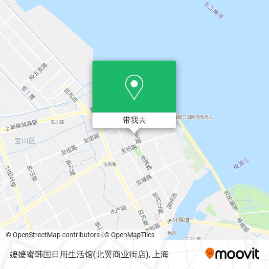 嬷嬷蜜韩国日用生活馆(北翼商业街店)地图