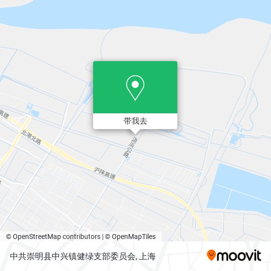 中共崇明县中兴镇健绿支部委员会地图