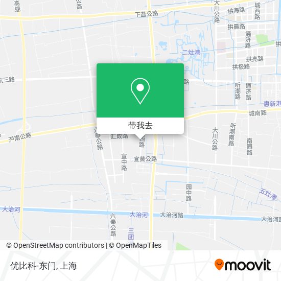 优比科-东门地图