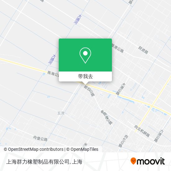 上海群力橡塑制品有限公司地图