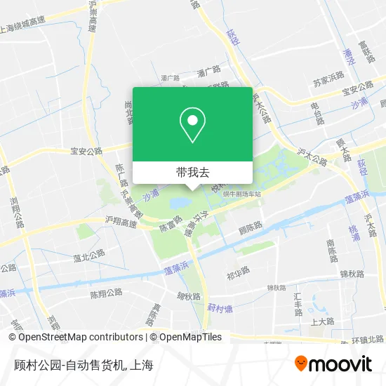 顾村公园-自动售货机地图