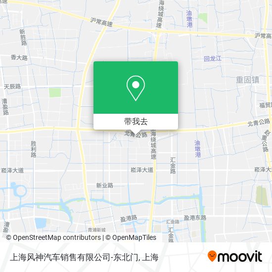 上海风神汽车销售有限公司-东北门地图