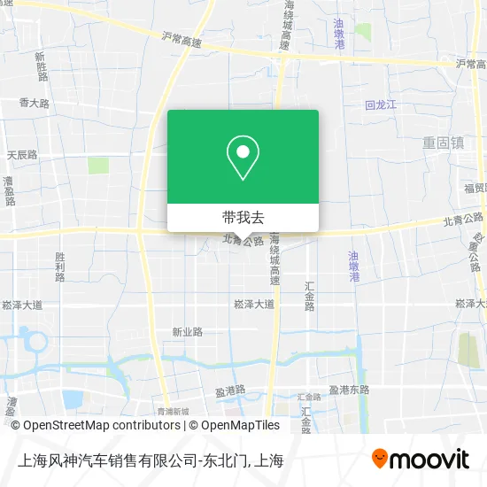 上海风神汽车销售有限公司-东北门地图