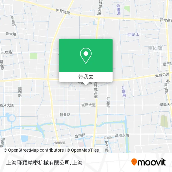 上海瑾颖精密机械有限公司地图
