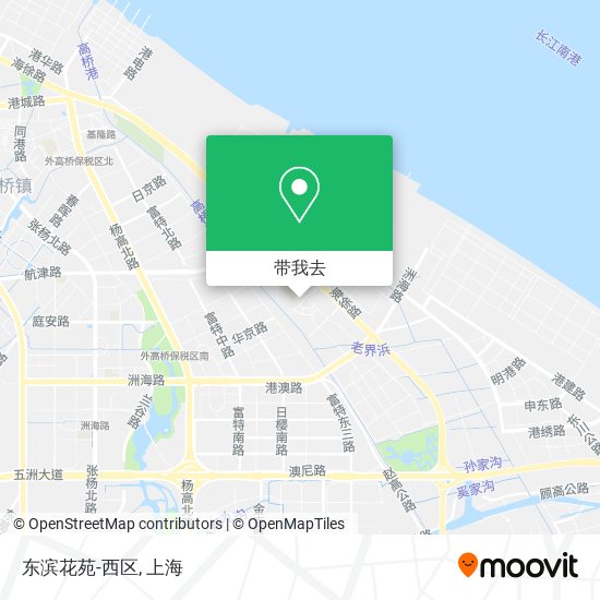 东滨花苑-西区地图
