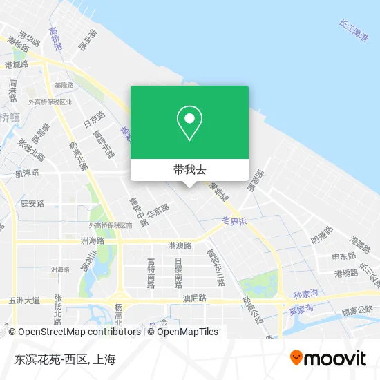 东滨花苑-西区地图