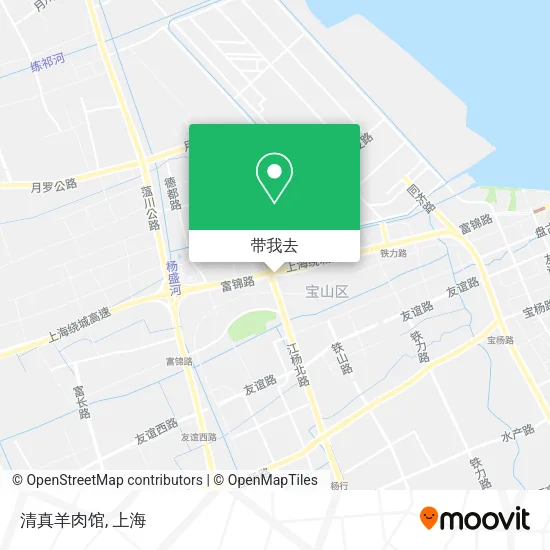 清真羊肉馆地图