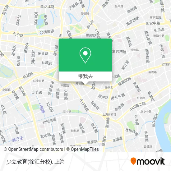 少立教育(徐汇分校)地图
