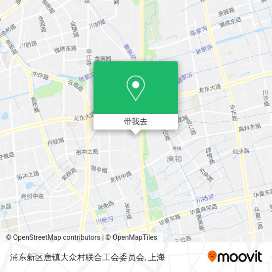 浦东新区唐镇大众村联合工会委员会地图