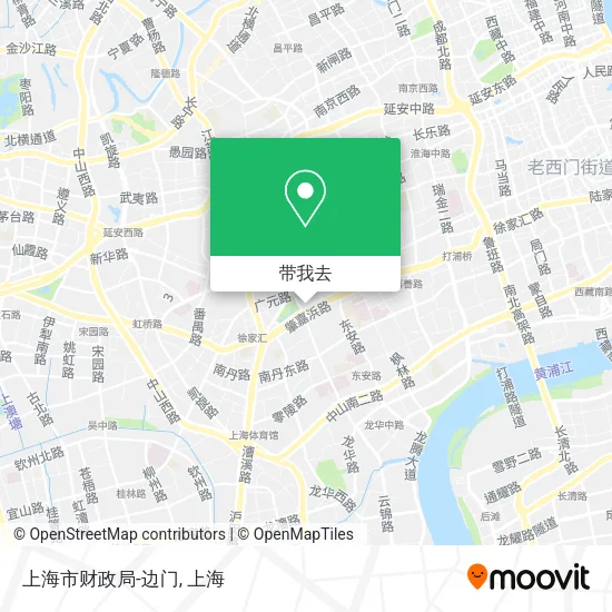 上海市财政局-边门地图