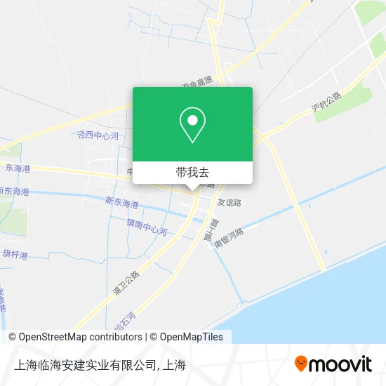 上海临海安建实业有限公司地图