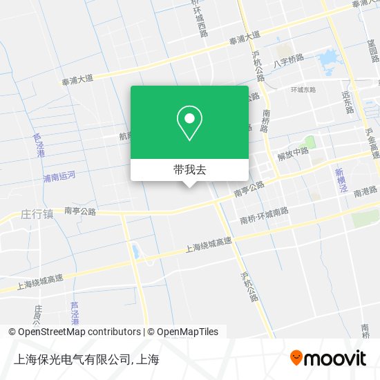 上海保光电气有限公司地图