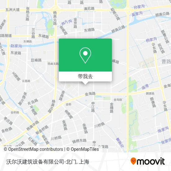 沃尔沃建筑设备有限公司-北门地图