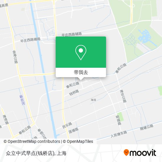 众立中式早点(钱桥店)地图