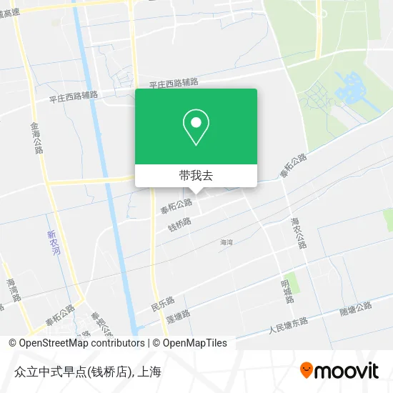众立中式早点(钱桥店)地图