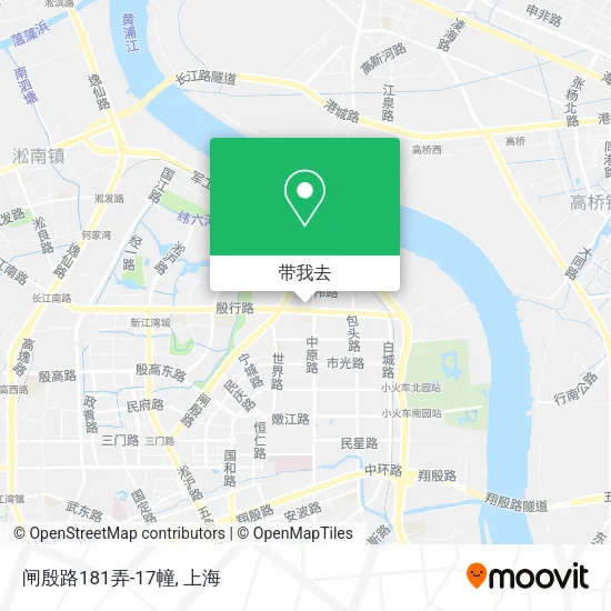闸殷路181弄-17幢地图
