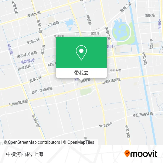 中横河西桥地图