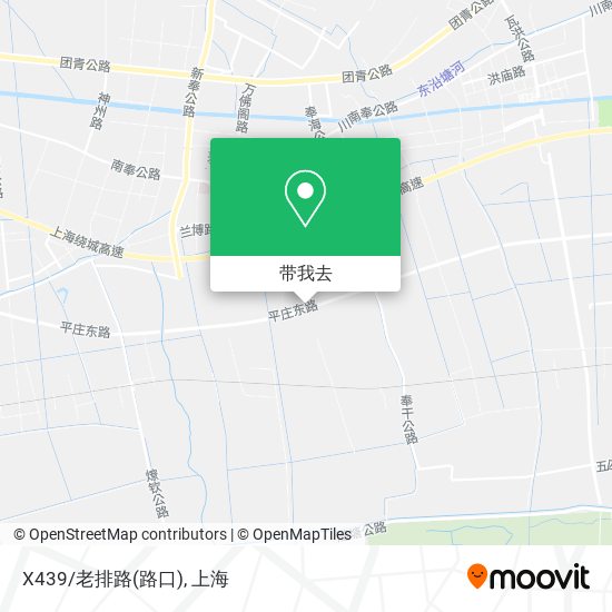 X439/老排路(路口)地图