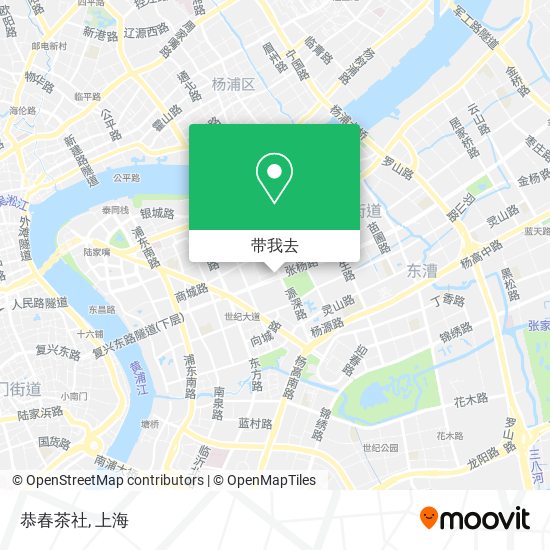 恭春茶社地图