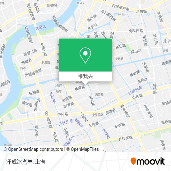 泽成冰煮羊地图