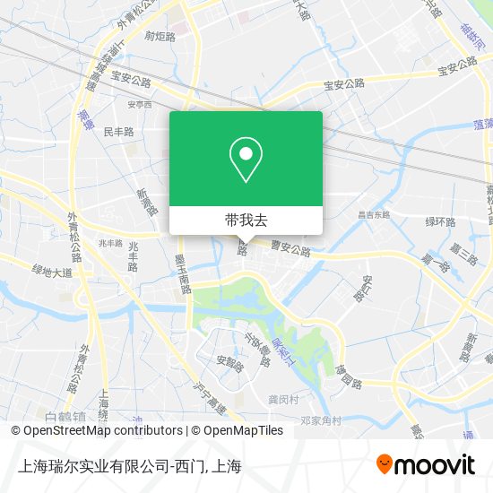 上海瑞尔实业有限公司-西门地图