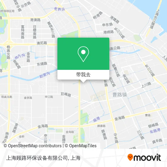 上海顾路环保设备有限公司地图