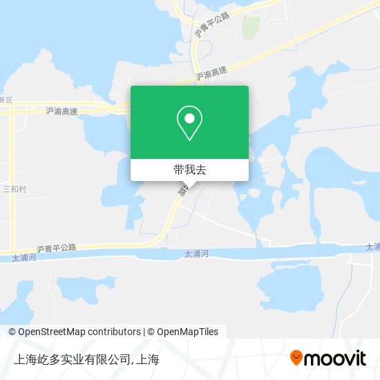 上海屹多实业有限公司地图