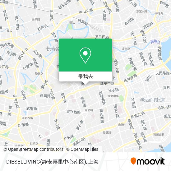 DIESELLIVING(静安嘉里中心南区)地图