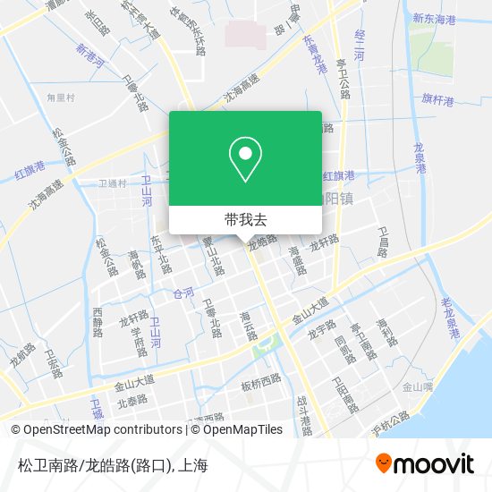 松卫南路/龙皓路(路口)地图