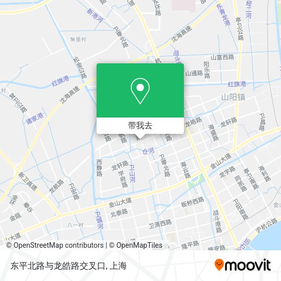 东平北路与龙皓路交叉口地图