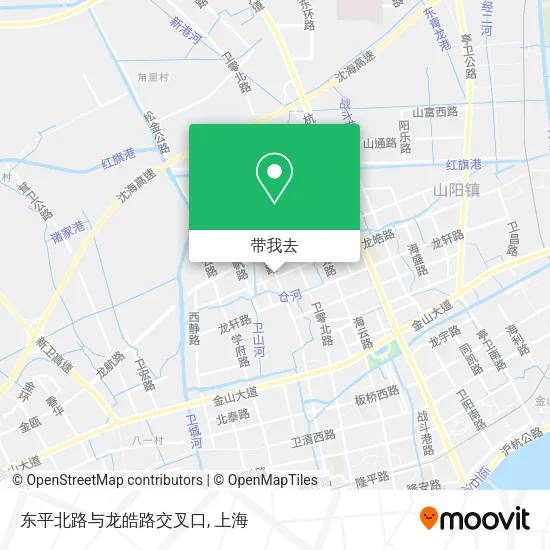 东平北路与龙皓路交叉口地图