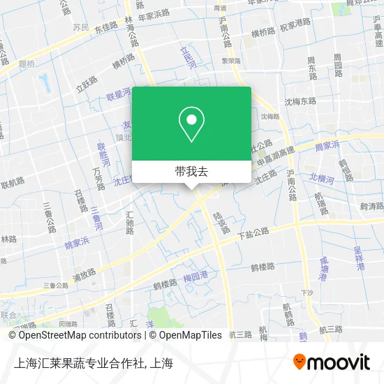 上海汇莱果蔬专业合作社地图