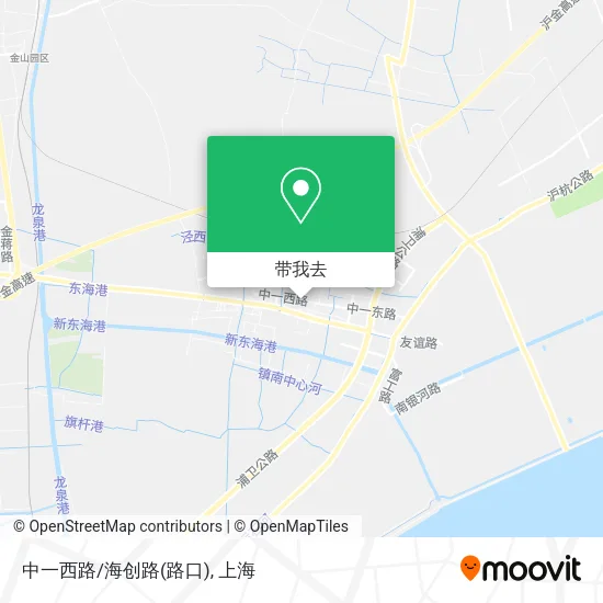 中一西路/海创路(路口)地图