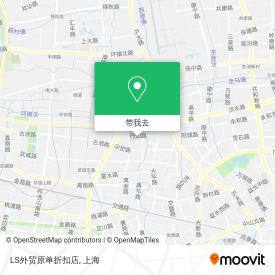 LS外贸原单折扣店地图