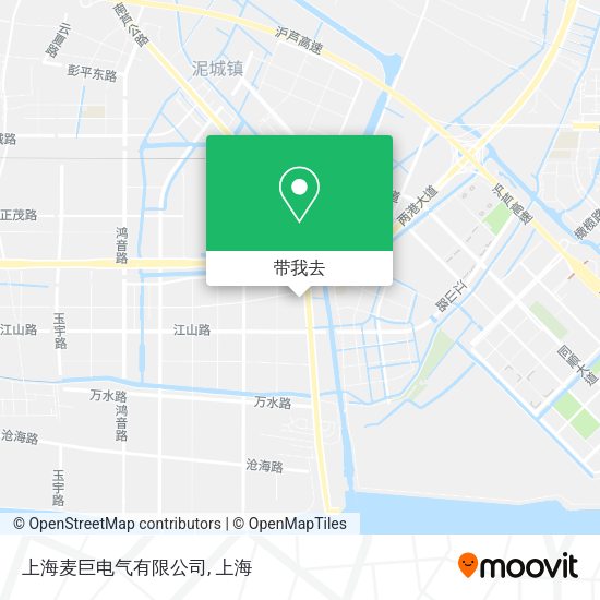 上海麦巨电气有限公司地图