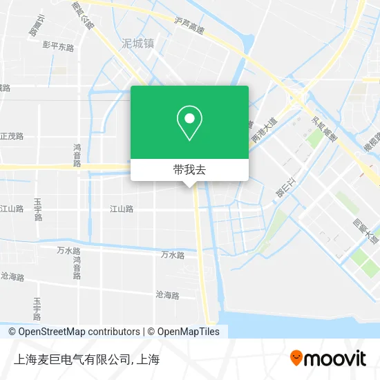 上海麦巨电气有限公司地图