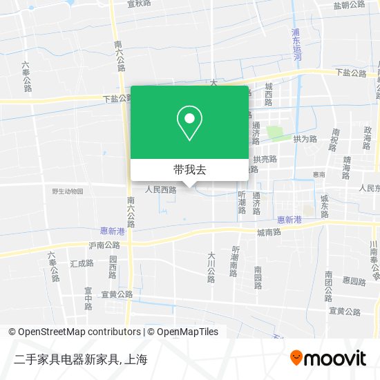 二手家具电器新家具地图