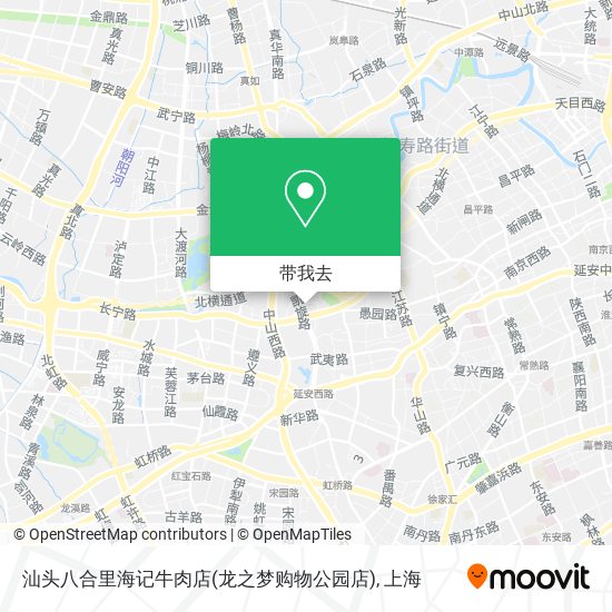 汕头八合里海记牛肉店(龙之梦购物公园店)地图