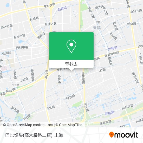 巴比馒头(高木桥路二店)地图